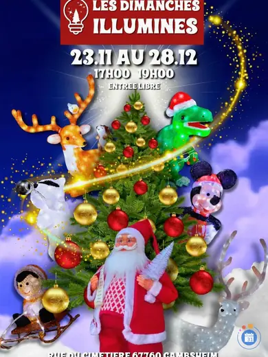 Affiche Les Dimanches Illuminés