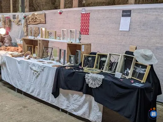 Affiche Marché de Noël à la ferme