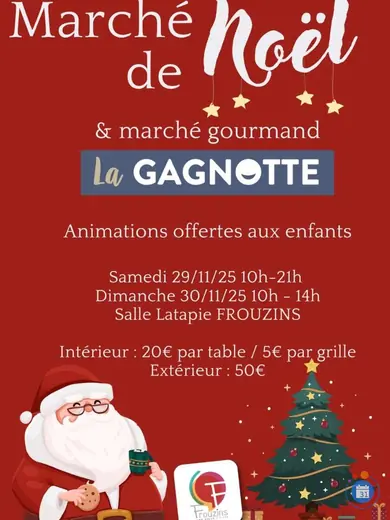 Affiche Marché de Noel