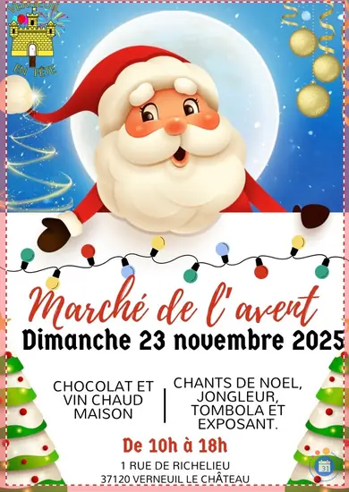 Affiche Marché de l’avent
