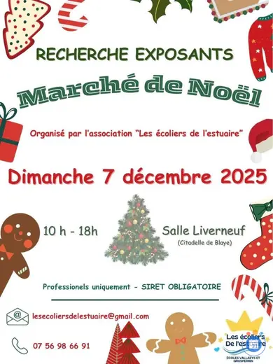 Affiche Marché de Noel
