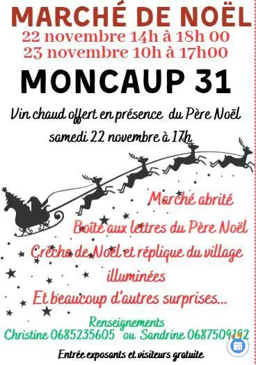 Affiche 4ème marché de Noël