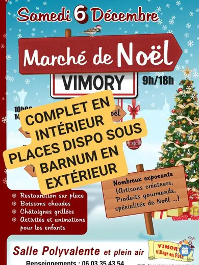 Affiche Marché de Noël
