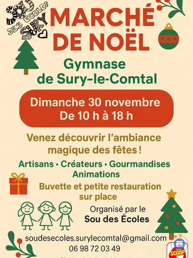 Affiche 11ème marché de Noel