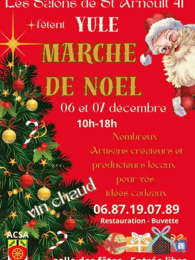 Affiche Marché de Noël