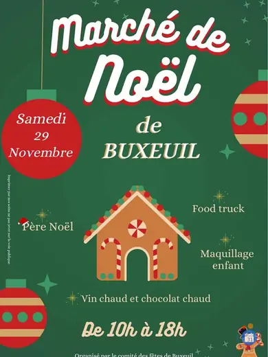 Affiche Marché de Noël