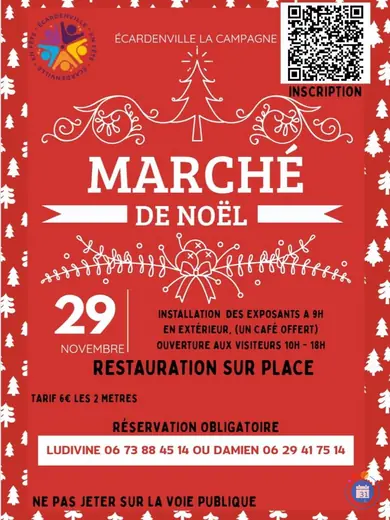Affiche Marché de noel