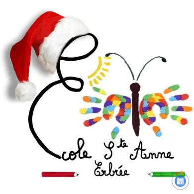 Affiche Marché de Noël - Erbrée - 6ème édition