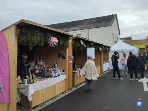 Affiche 2eme marché de noel