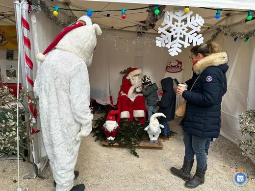 Affiche Marche de noël des Taillades
