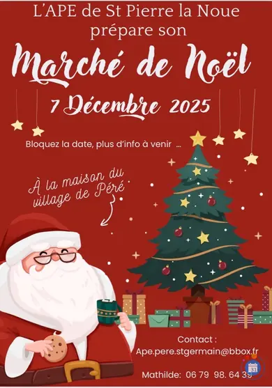 Affiche Marché de Noël