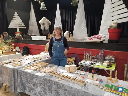 Affiche Marché.de,Noël