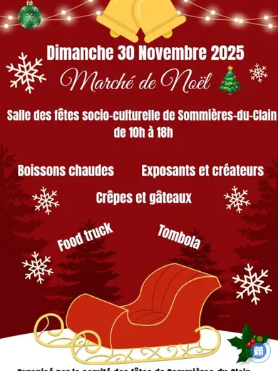 Affiche Marché de Noël