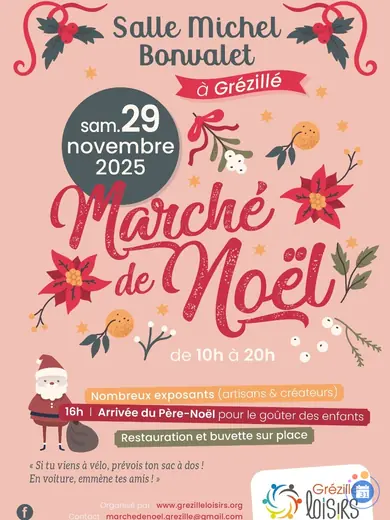 Affiche Marche de Noël