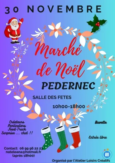 Affiche Marché de Noël