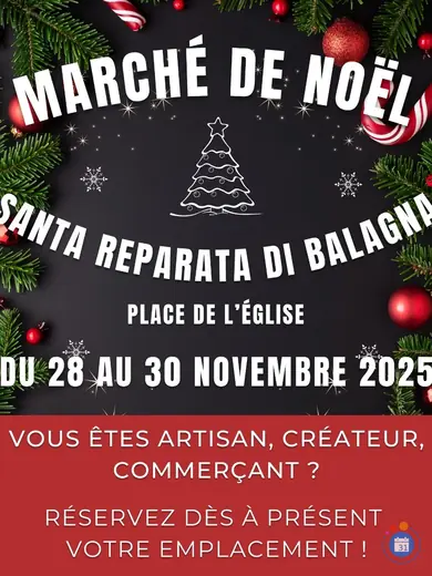 Affiche Marché de Noel