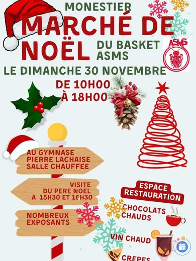 Affiche Marché de Noël
