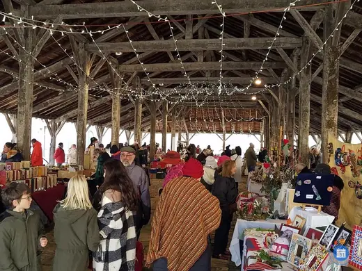 Affiche Marché de Noel de Charroux