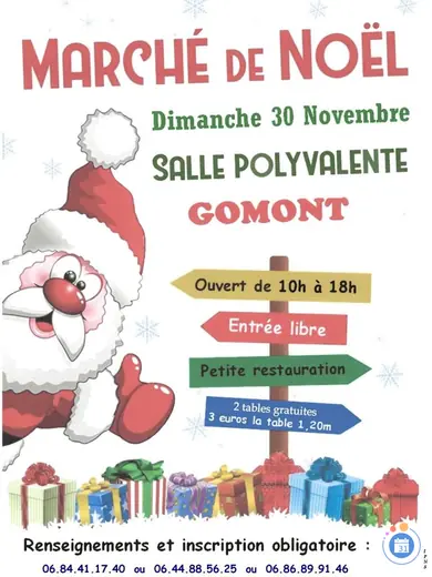 Affiche Marché de noël