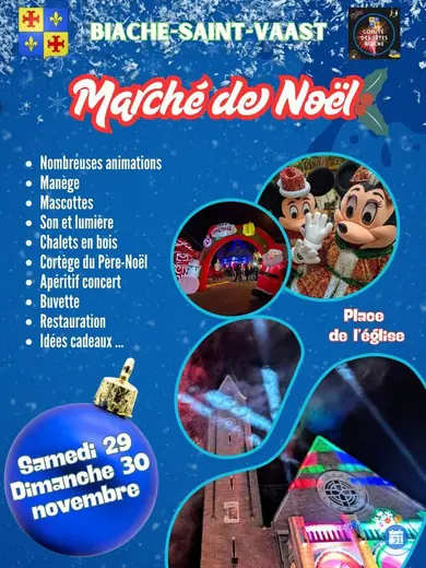 Affiche Marché de Noël