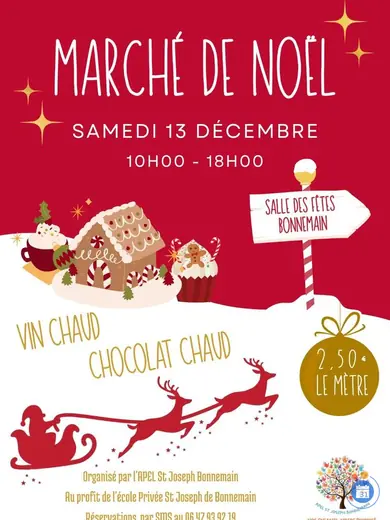 Affiche Marché de noel