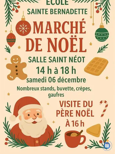 Affiche Marché de Noël