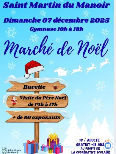 Affiche Marché de Noël