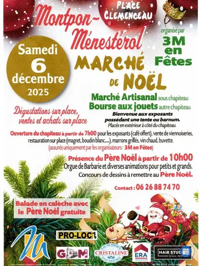 Affiche Marché de Noel