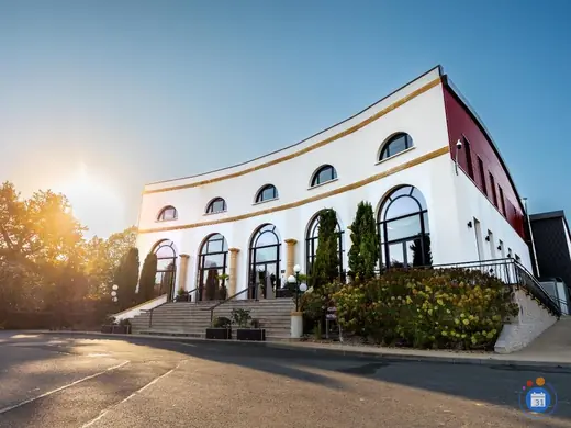 Affiche Marché de Noël au Château La Tilleraie