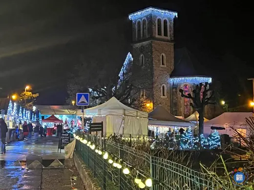 Affiche Marché de Noël 2025 d'Excenevex (74)