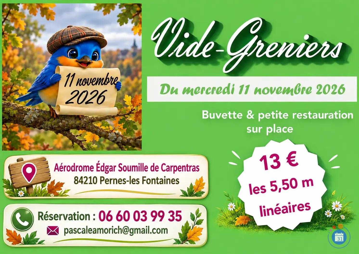 Image Vide-greniers Aérodrome Edgar Soumille (photo 1)
