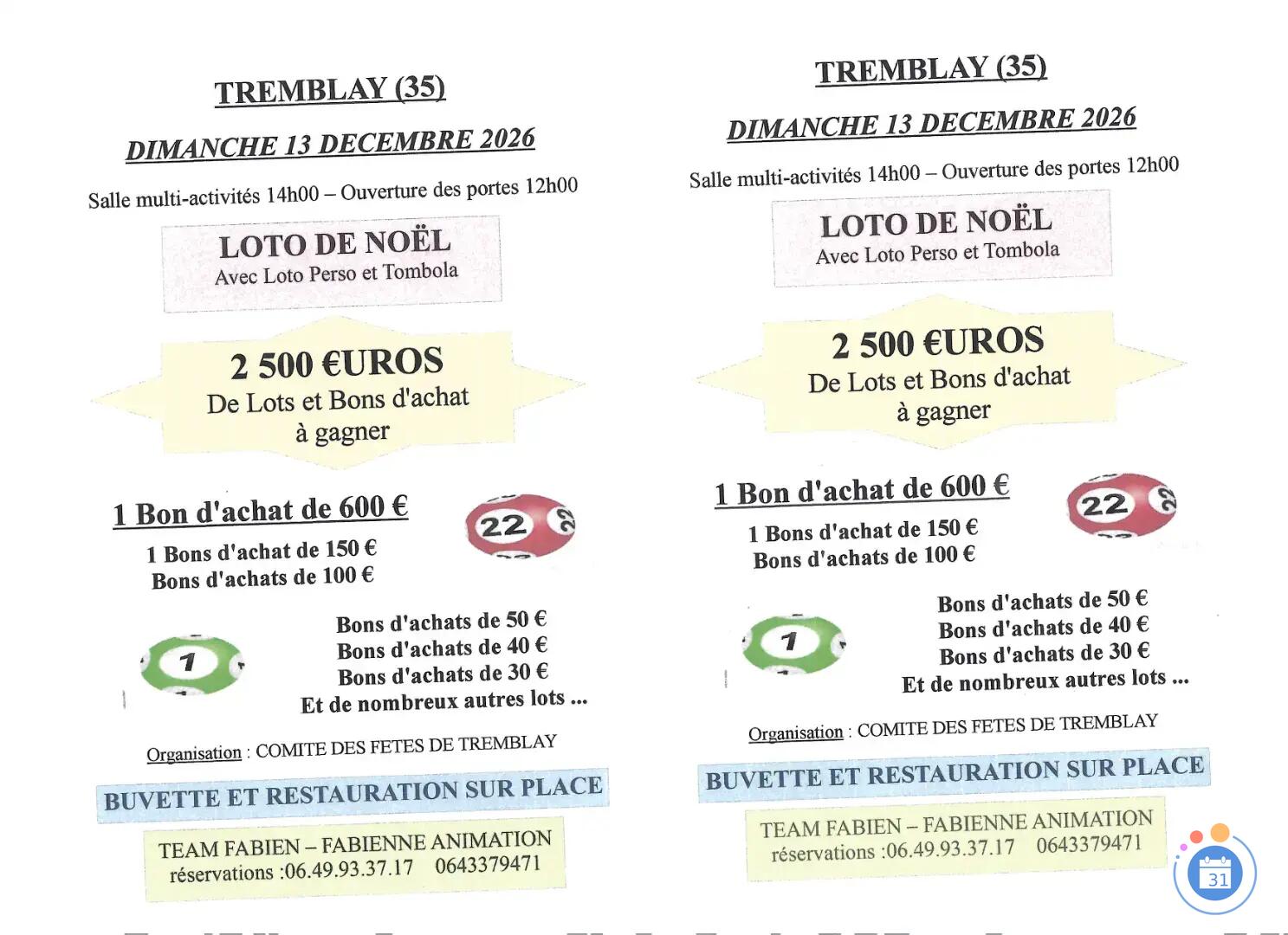 Image LOTO DE NOEL (photo 1)