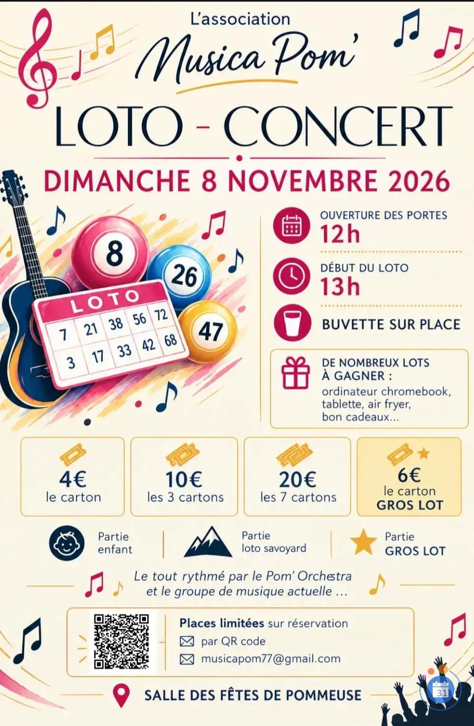 Image Loto-concert (photo 1)