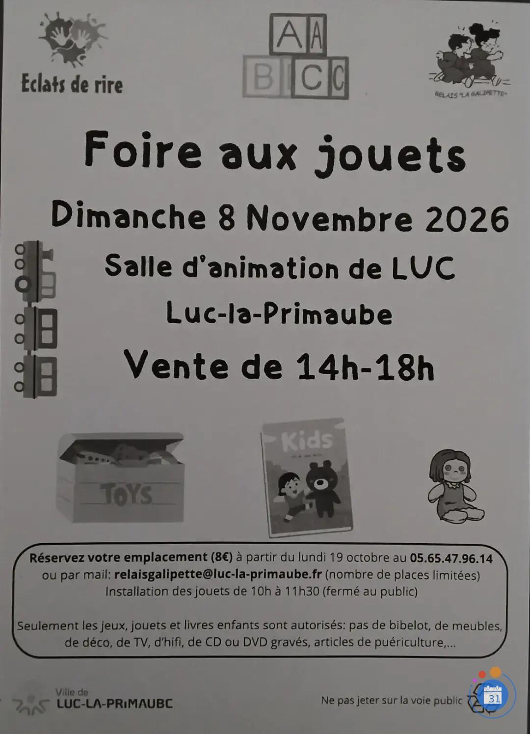 Image Foire aux jouets (photo 1)