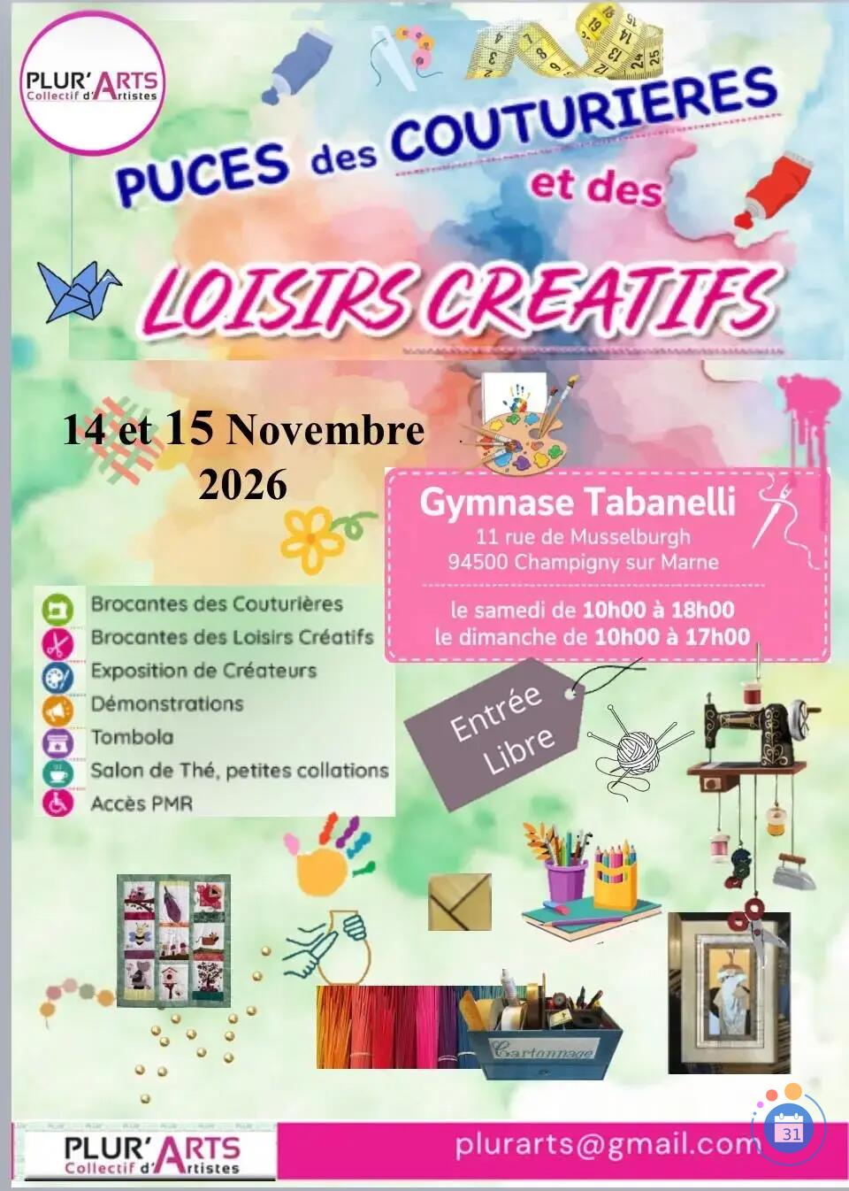 Image Puces des couturières et loisirs créatifs (photo 1)