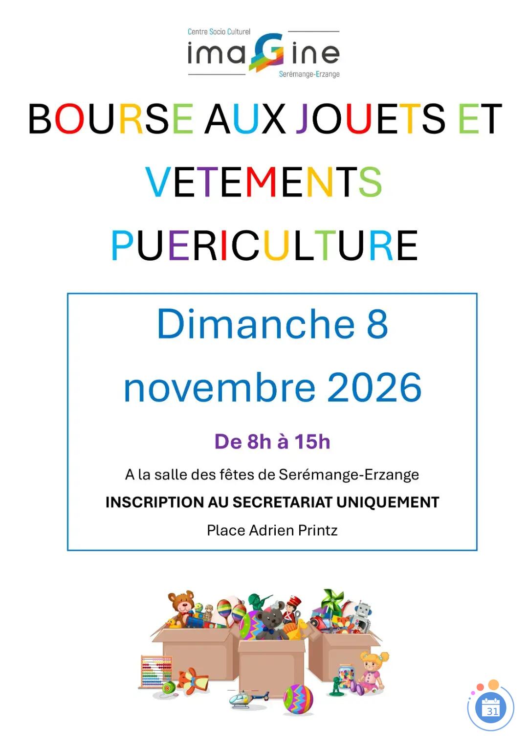 Image bourse aux jouets et vêtement puériculture (photo 1)