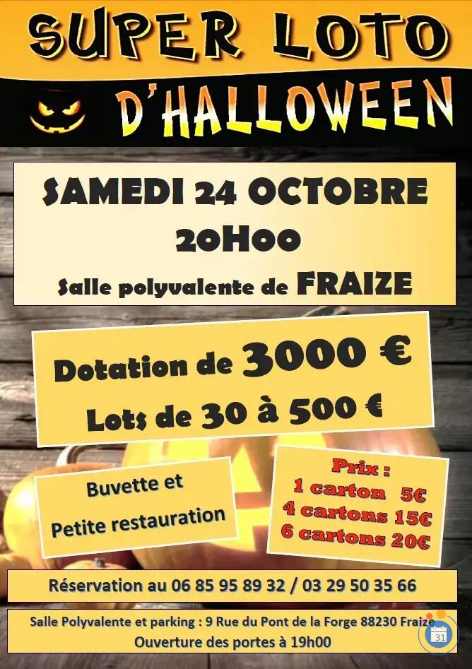 Image loto d'Halloween (photo 1)
