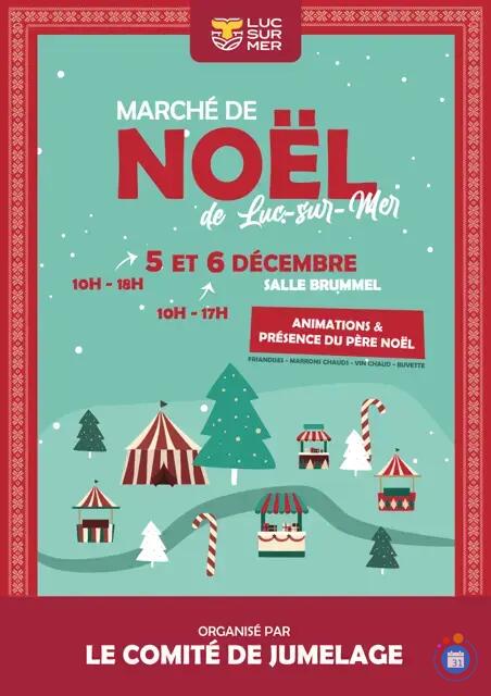 Image MARCHE DE NOEL DE LUC SUR MER (photo 1)