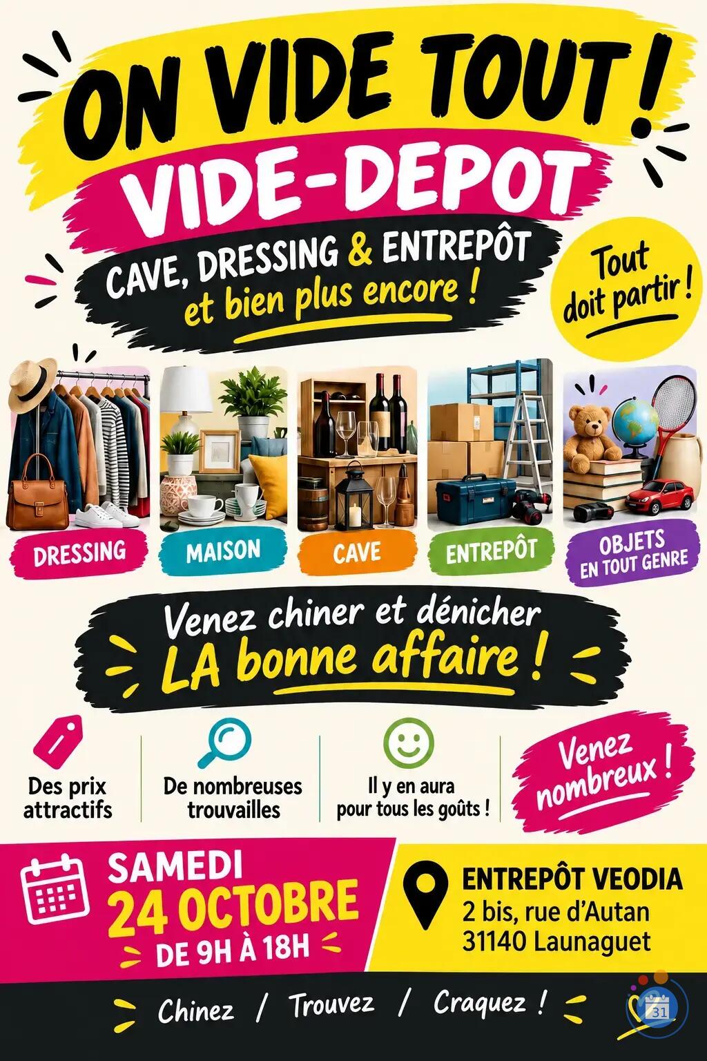Image Vide entrepôt - Vide dressing (photo 1)