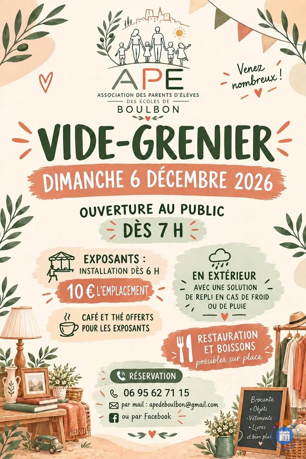 Image Vide grenier de l’Ape de Boulbon (photo 1)