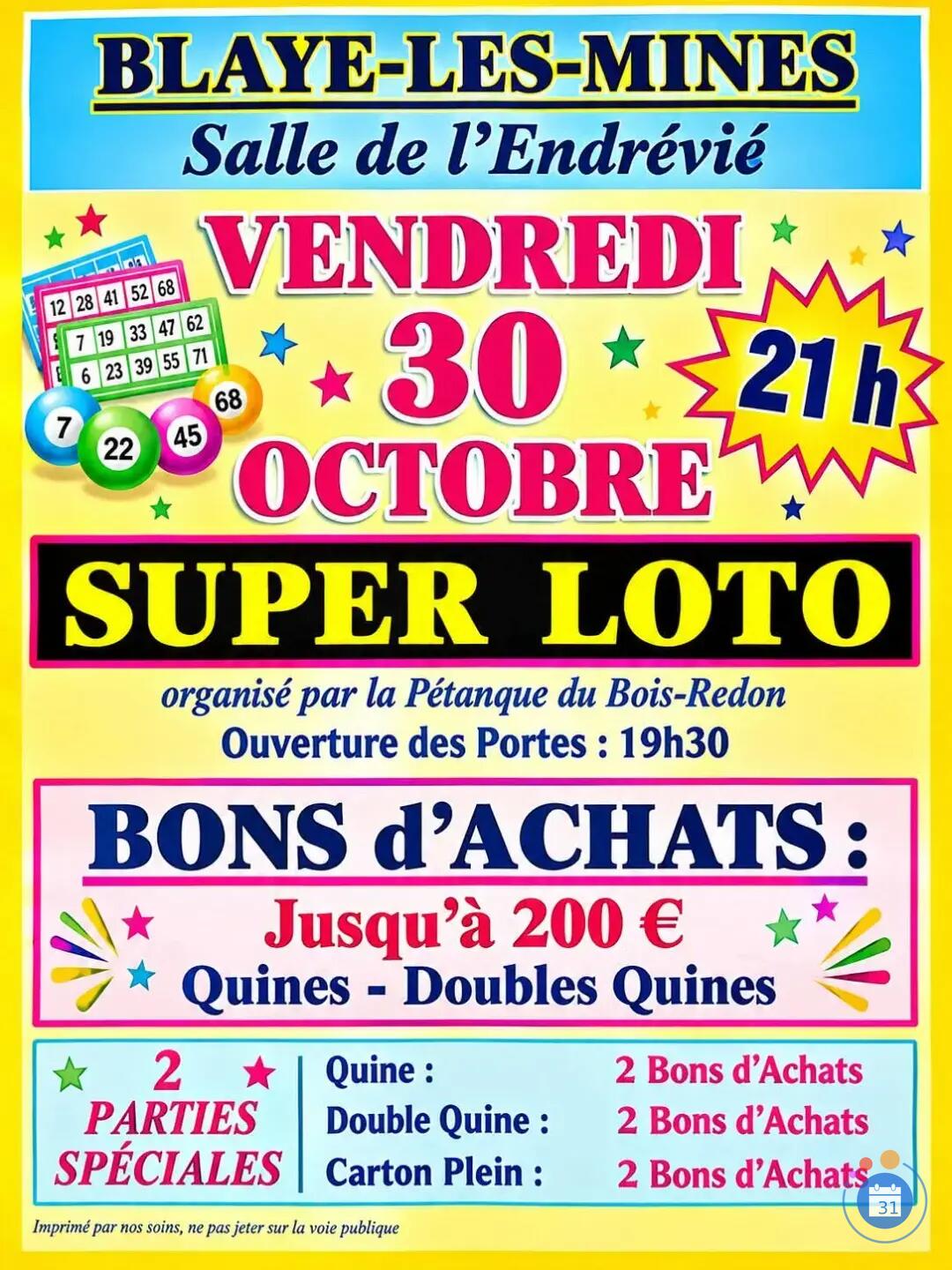 Image Loto pétanque du bois redon blaye-les-Mines (photo 1)