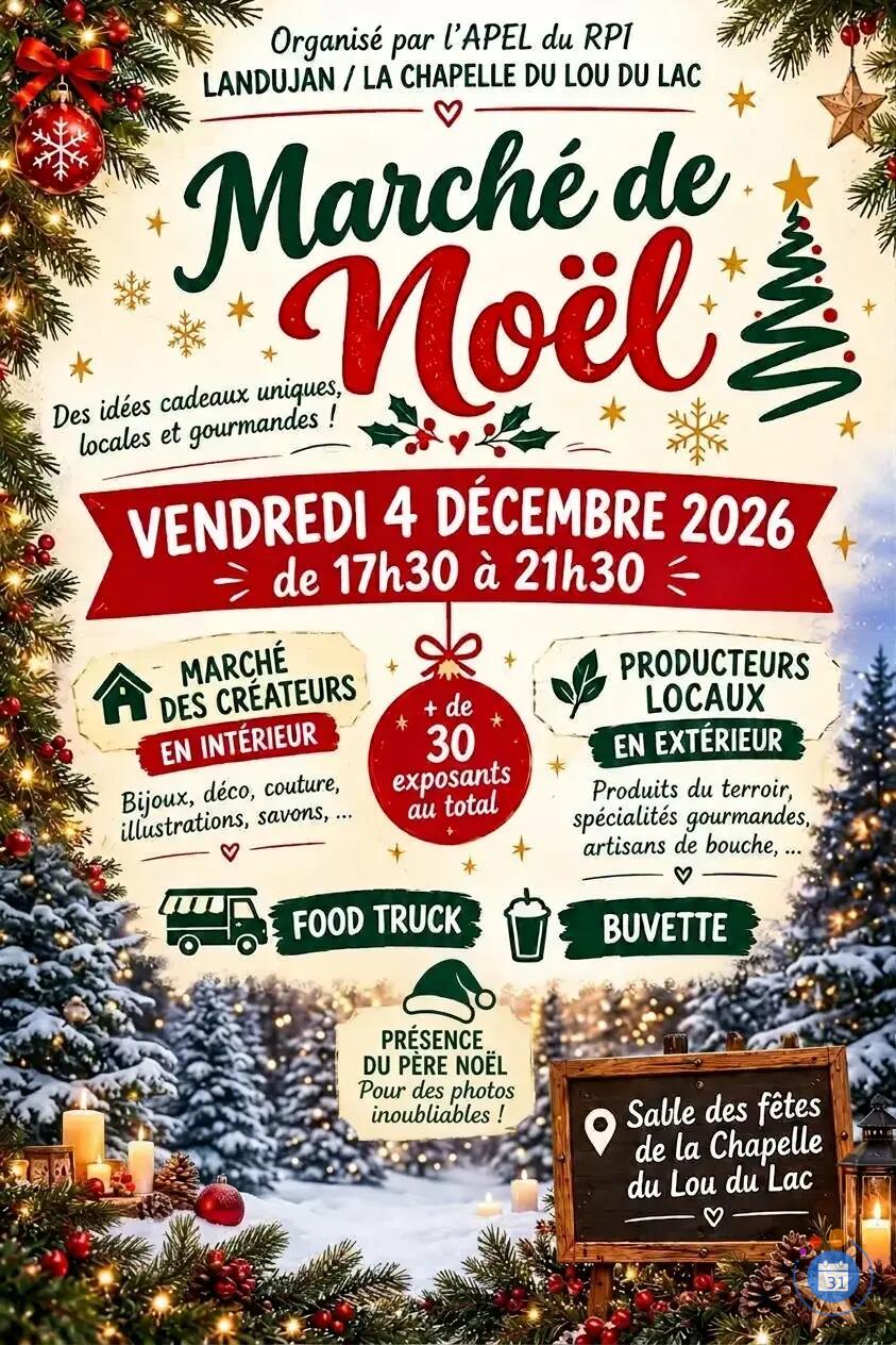 Image LA MAGIE DE NOËL DÉBARQUE À LA CHAPELLE DU LOU DU LAC ! (photo 1)