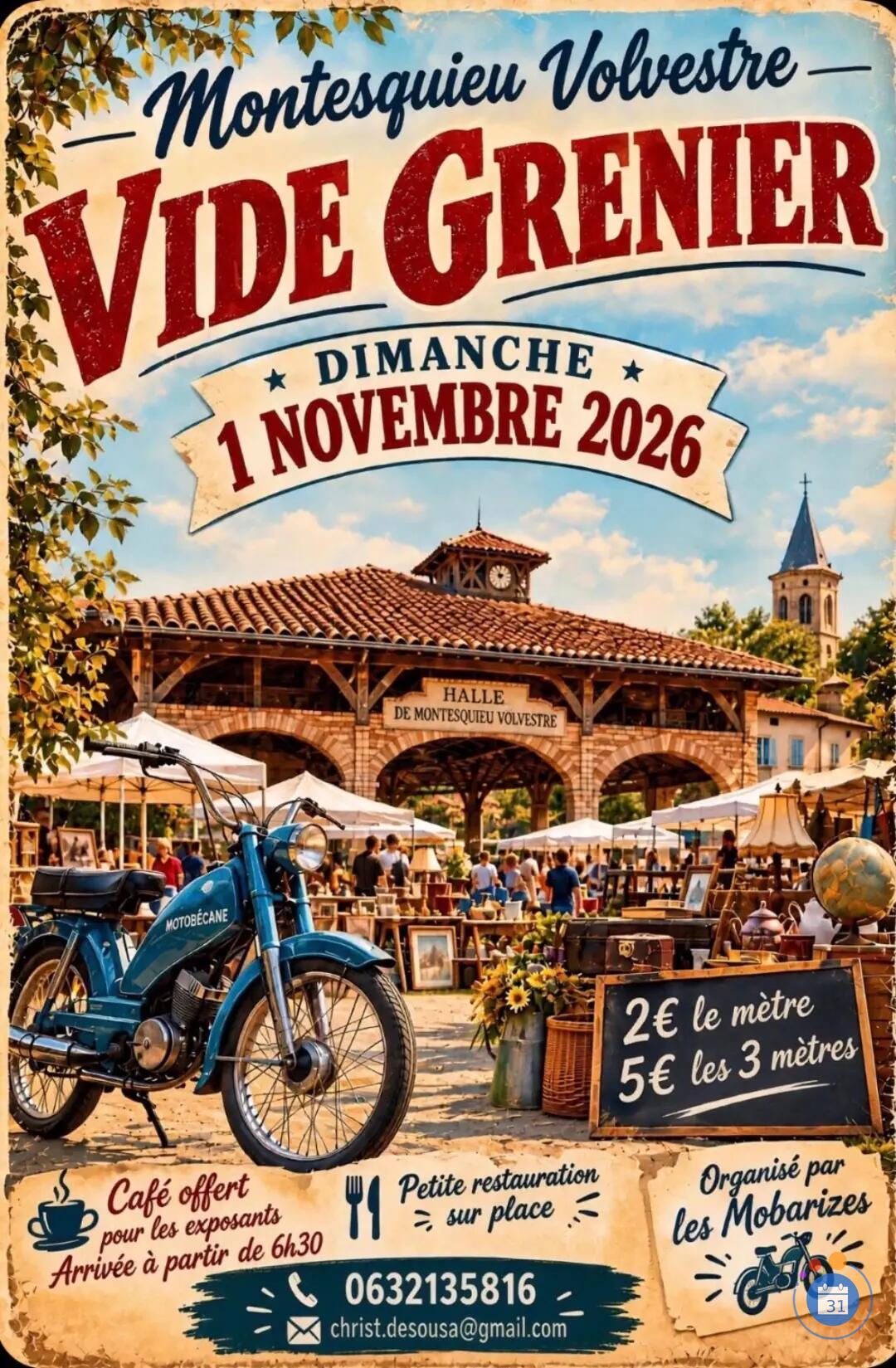 Image Vide grenier LES MOBARIZES (photo 1)
