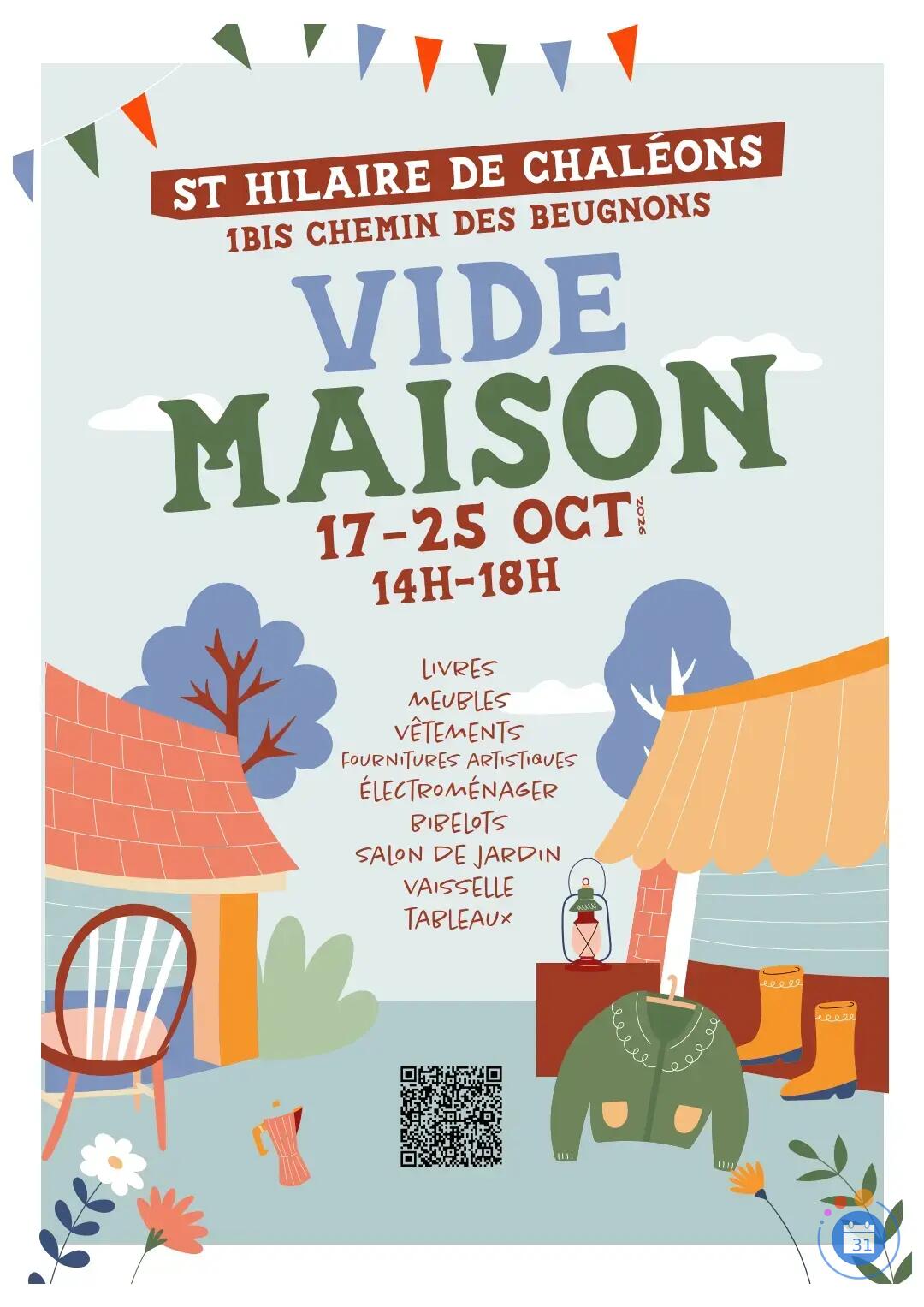 Image Vide Maison Saint Hilaire de Chaléons (photo 1)