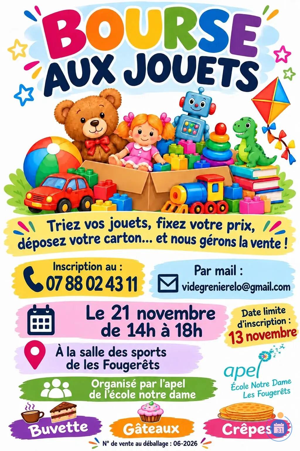 Image Bourse aux jouets (photo 1)