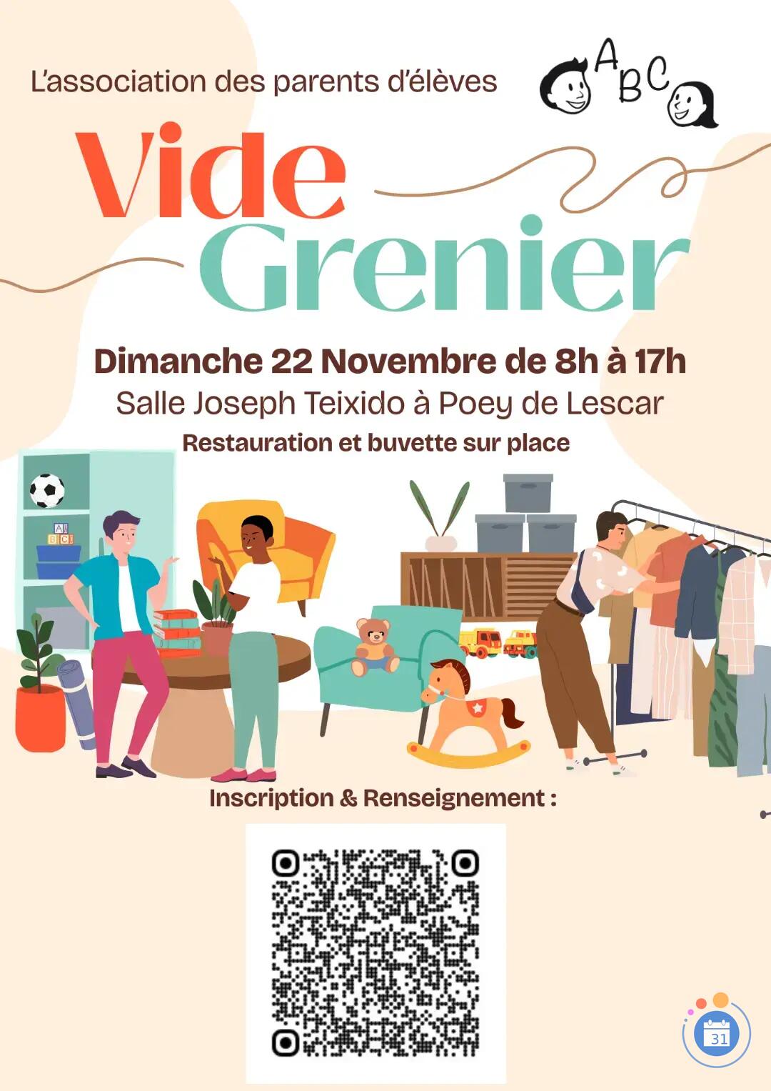 Image Vide - Grenier Association des Parents d'Elèves (photo 1)
