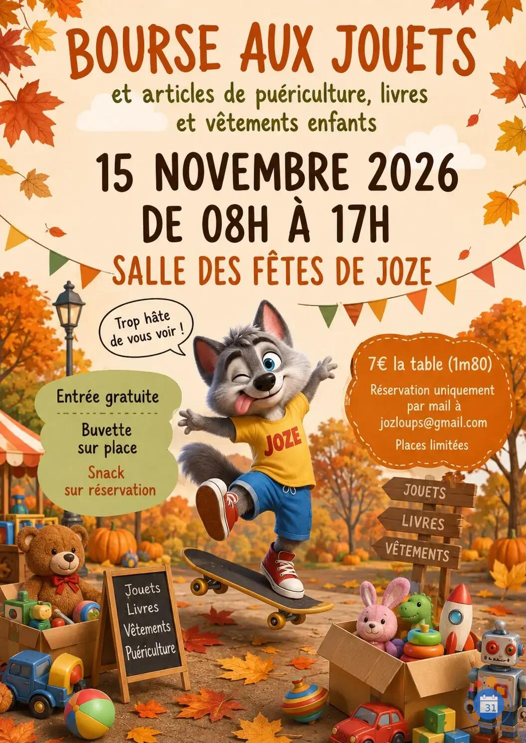 Image Bourses aux jouets des Joz'loups (photo 1)