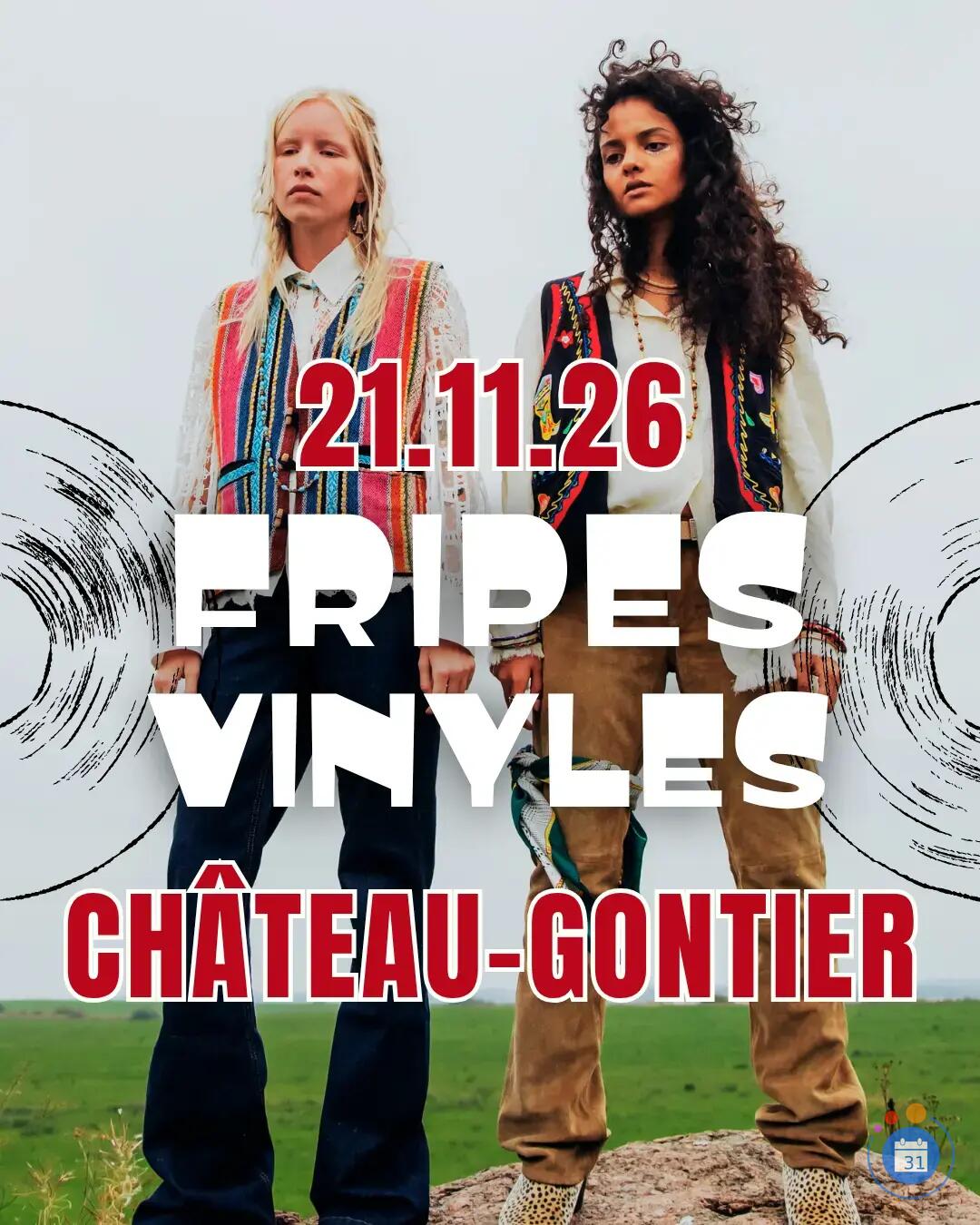 Image Grande vente de fripes et vinyles - Château-Gontier (photo 1)