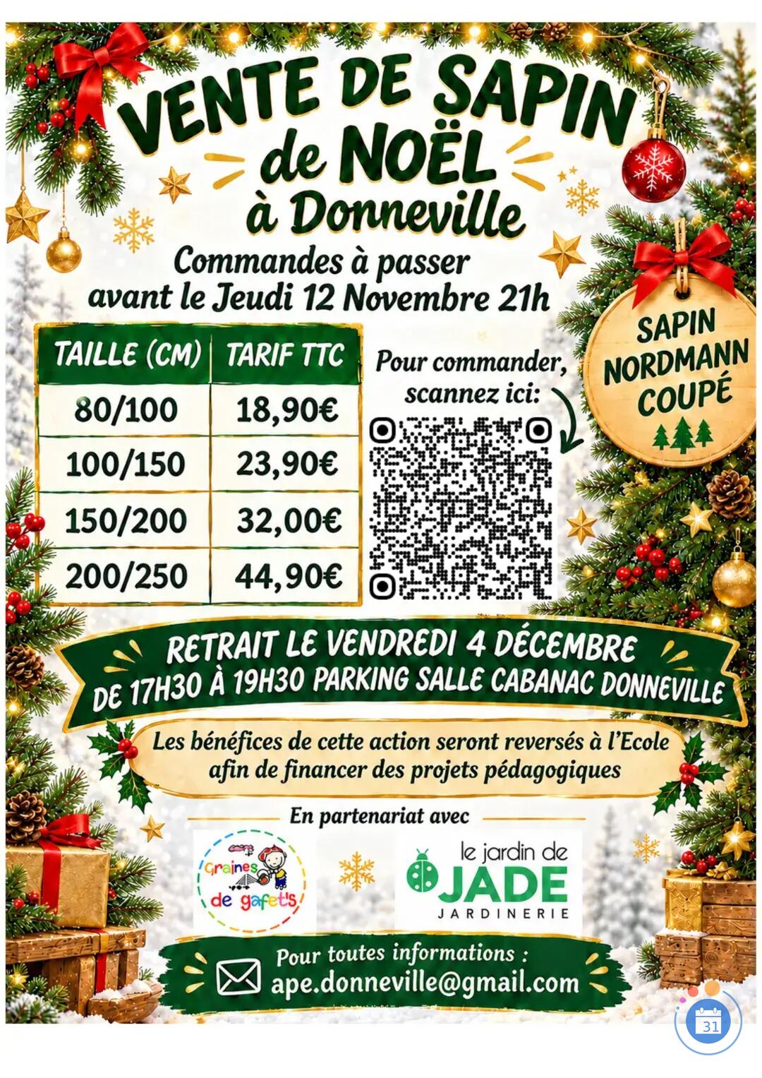 Image VENTE DE SAPINS (photo 1)