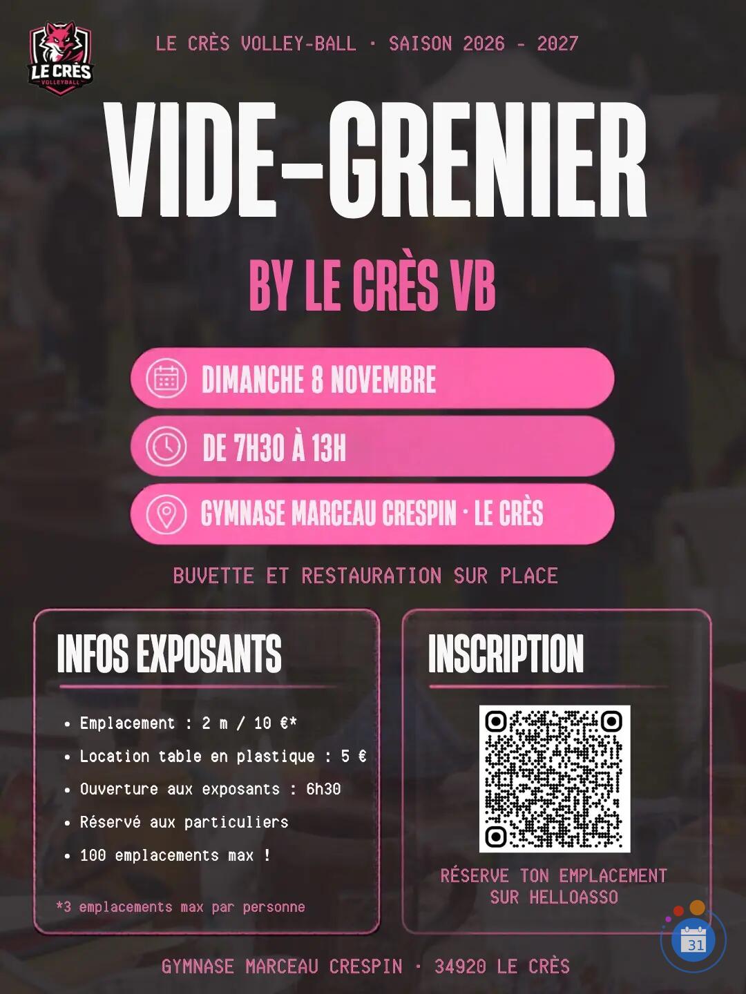 Image Vide grenier by le cres vb (photo 1)